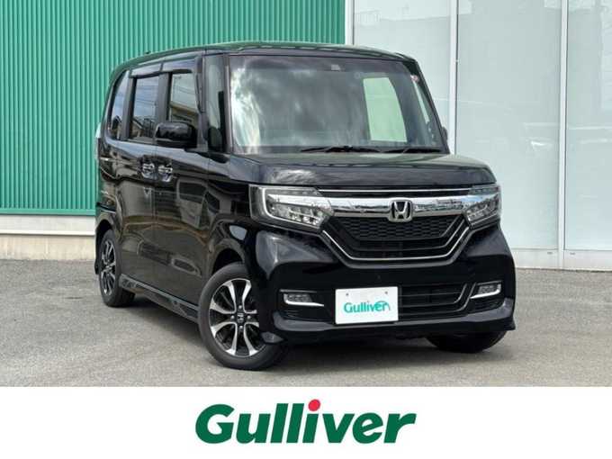 新着情報“Ｎ－ＢＯＸカスタムG・Lホンダセンシング”2018年式クリスタルブラックパール入荷しました！