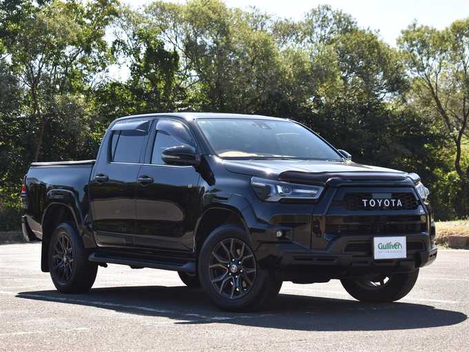 新着情報“ハイラックスZ GRスポーツ”2023年式アティチュードブラックマイカ入荷しました！