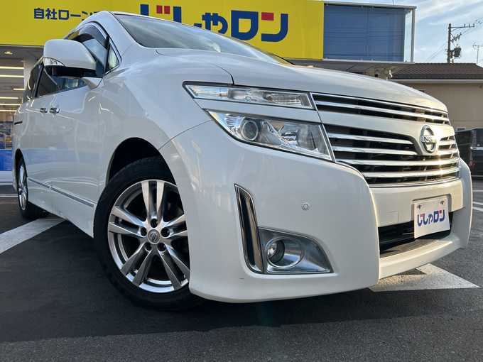 新着情報“エルグランド250ハイウェイスター”2012年式ブリリアントホワイトパール入荷しました！