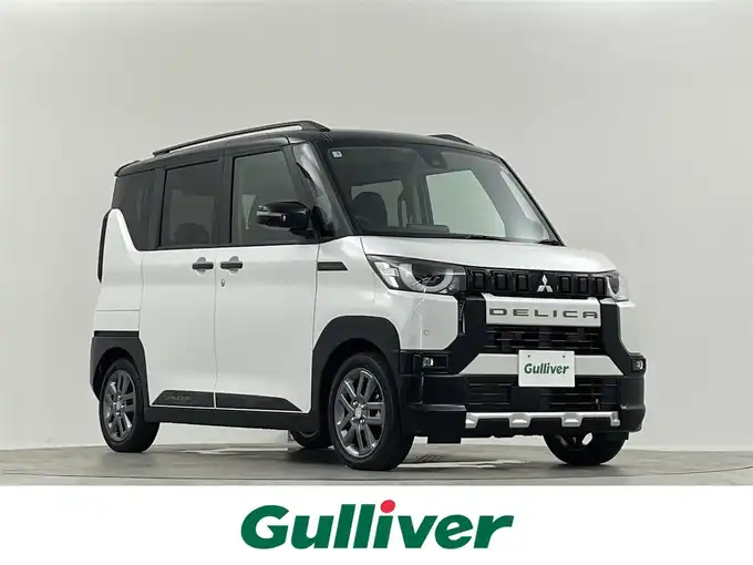 新着情報“デリカミニT プレミアム”2025年式アメジストブラック/シルキーホワイト入荷しました！