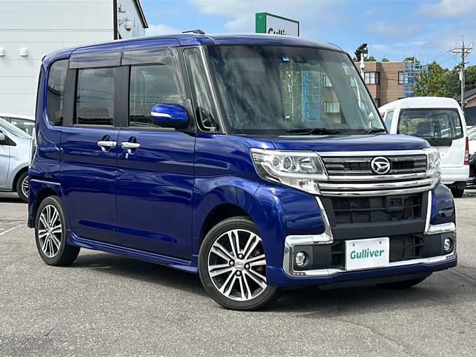 新着情報“タントカスタムRS トップエディションSAⅡ”2016年式ディープブルークリスタルマイカ入荷しました！