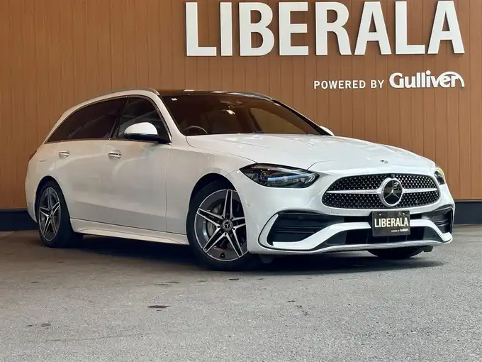 新着情報“ＣクラスステーションワゴンC220d ステーションワゴン アバンギャルドAMGライン”2022年式白入荷しました！