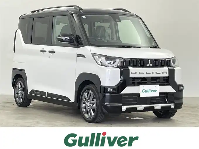 新着情報“デリカミニT プレミアム”2025年式アメジストブラック/シルキーホワイト入荷しました！