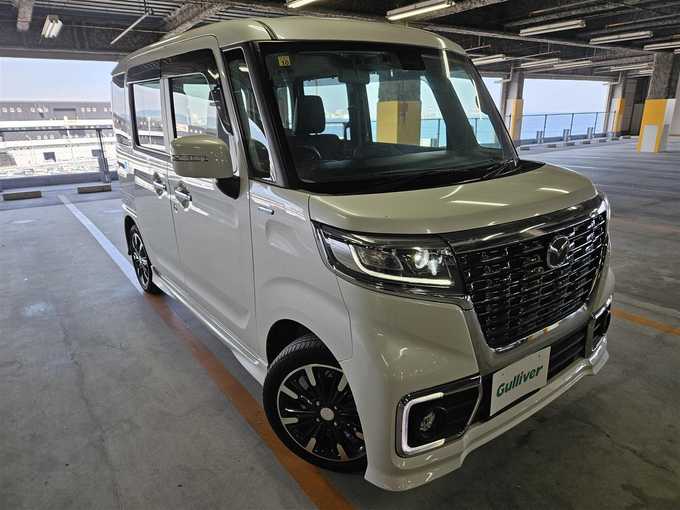 新着情報“フレアワゴンカスタムスタイルハイブリッドXT”2018年式ピュアホワイトP入荷しました！