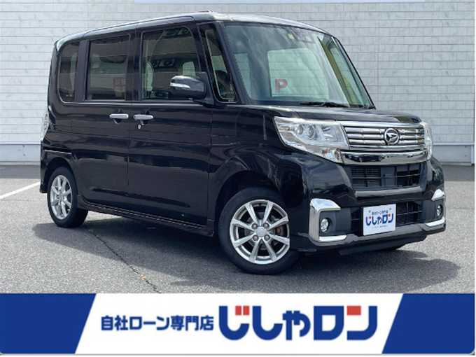 新着情報“タントカスタムX SAⅢ”2017年式ブラックマイカメタリック入荷しました！