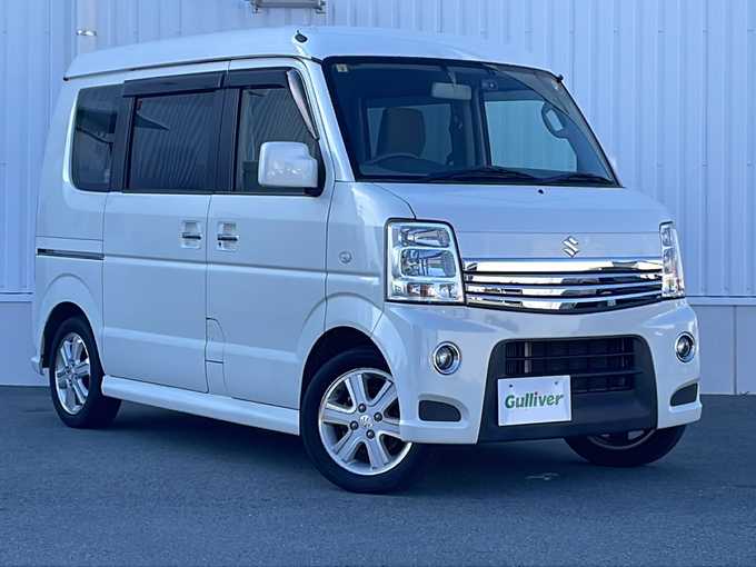 新着情報“エブリイワゴンPZターボスペシャル”2014年式パールホワイト入荷しました！