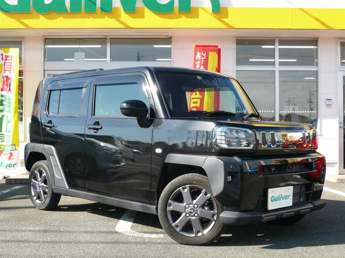 新着情報“タフトGターボ ダーククロムベンチャー”2023年式ブラックマイカメタリック入荷しました！