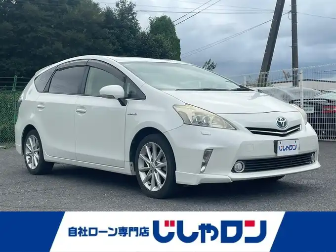 新着情報“プリウスαGツーリングセレクション”2012年式ホワイトパールクリスタルシャイン入荷しました！