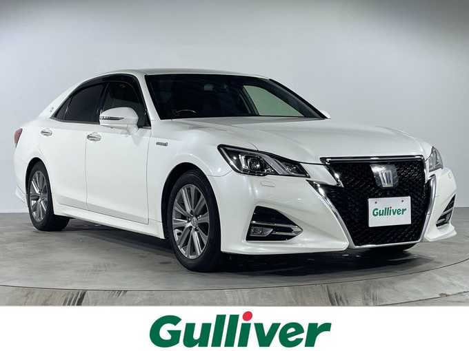 新着情報“クラウンハイブリッドアスリートG”2017年式ホワイトパールクリスタルシャイン入荷しました！