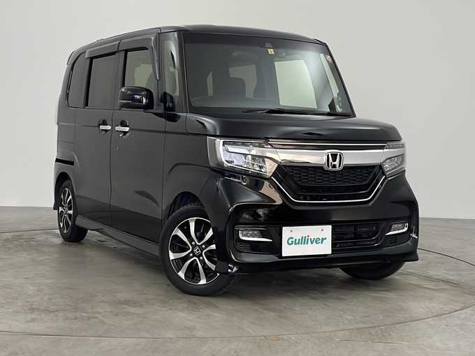 新着情報“Ｎ－ＢＯＸカスタムG・Lホンダセンシング”2017年式クリスタルブラックパール入荷しました！