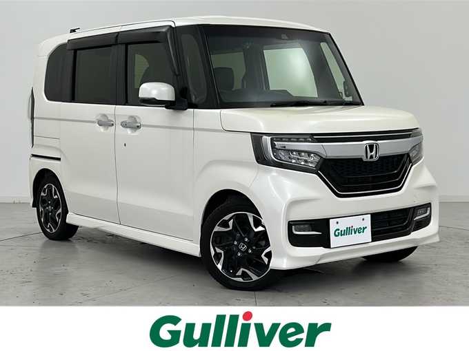 新着情報“Ｎ－ＢＯＸカスタムG・Lターボホンダセンシング”2018年式プレミアムホワイトパールⅡ入荷しました！