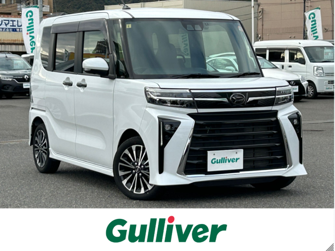 新着情報“タントカスタムRS eco IDLE非装着車”2023年式シャイニングホワイトパール入荷しました！