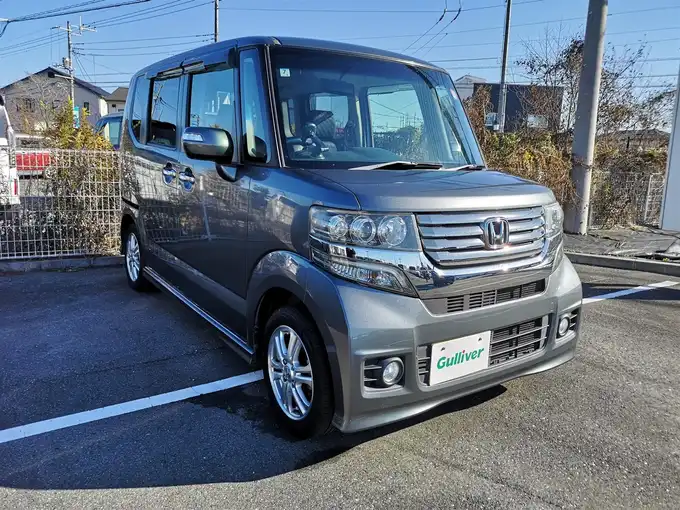 新着情報“Ｎ－ＢＯＸカスタムG・Lパッケージ”2012年式ポリッシュドメタルメタリック入荷しました！