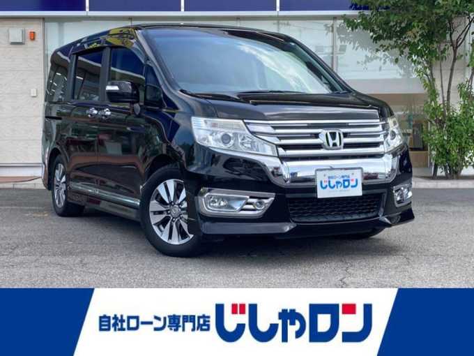 新着情報“ステップワゴンスパーダZ”2014年式プレミアムスパークルブラックパール入荷しました！
