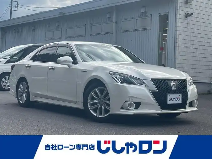 新着情報“クラウンハイブリッドアスリートS”2013年式ホワイトパールクリスタルシャイン入荷しました！
