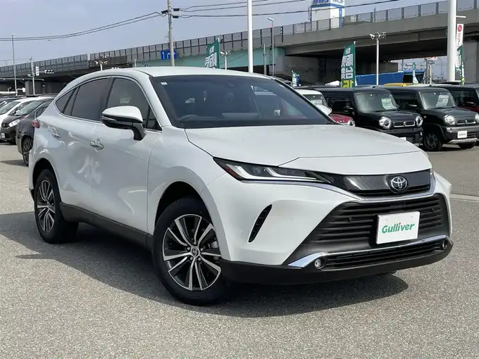 新着情報“ハリアーG”2024年式プラチナホワイトパールマイカ入荷しました！