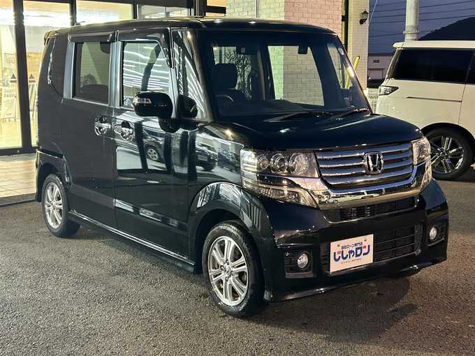 新着情報“Ｎ－ＢＯＸカスタムG・Lパッケージ”2012年式クリスタルブラックパール入荷しました！