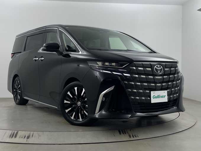 新着情報“アルファードハイブリッドハイブリッド エグゼクティブラウンジ”2025年式ブラック入荷しました！