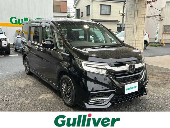 新着情報“ステップワゴンe:HEVモデューロX ホンダセンシング”2020年式プレミアムスパークルブラックパール入荷しました！