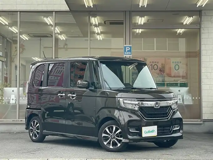 新着情報“Ｎ－ＢＯＸカスタムG・Lホンダセンシング”2019年式プレミアムグラマラスブロンズP入荷しました！