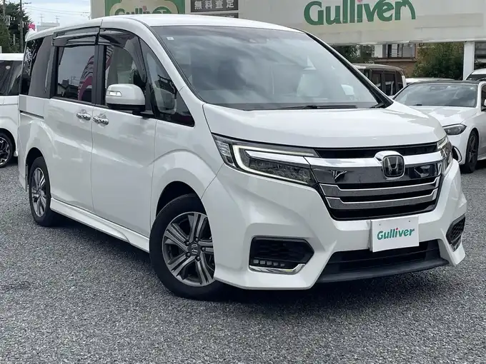 新着情報“ステップワゴンスパーダe:HEVスパーダ G・EX ホンダセンシング”2021年式プラチナホワイトパール入荷しました！
