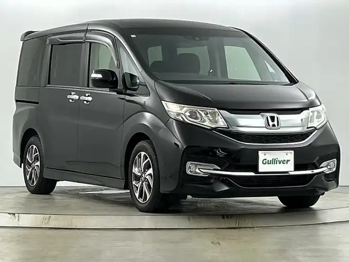 新着情報“ステップワゴンスパーダスパーダ ホンダセンシング”2016年式プレミアムスパークルブラックパール入荷しました！