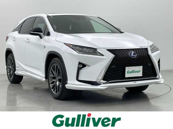 新着情報“ＲＸRX450h Fスポーツ”2018年式ホワイトノーヴァガラスフレーク入荷しました！