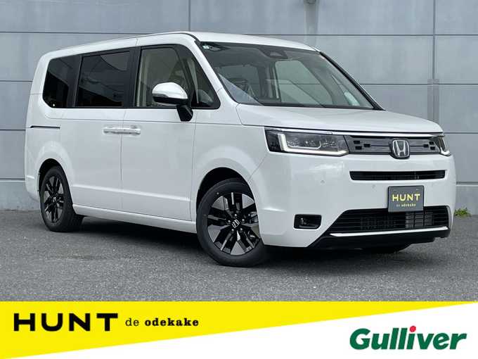 新着情報“ステップワゴンe:HEVエアー EX”2025年式プラチナホワイトパール入荷しました！