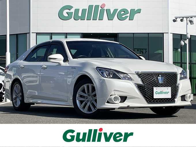 新着情報“クラウンハイブリッドアスリートS”2015年式ホワイトパールクリスタルシャイン入荷しました！