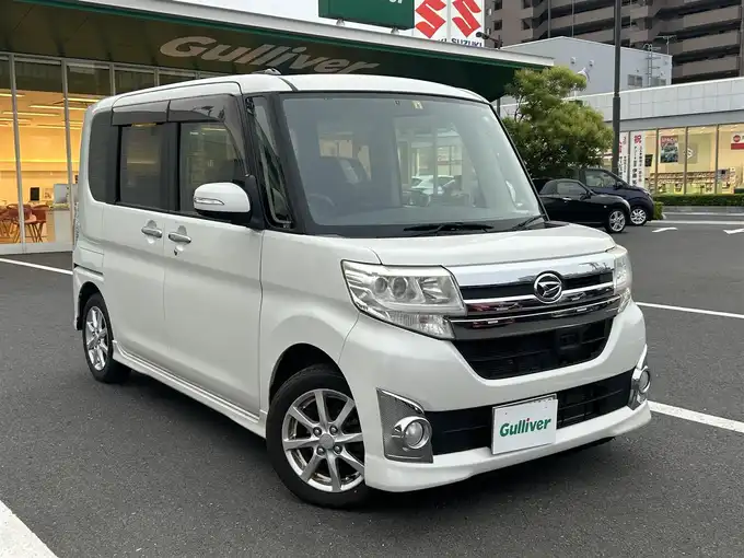 新着情報“タントカスタムX SA”2014年式パールホワイトⅢ入荷しました！