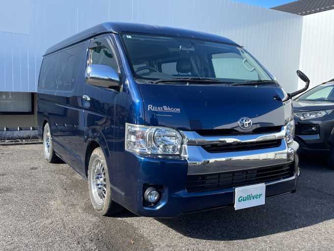 新着情報“ハイエースワゴンGL”2016年式ダークブルーマイカM入荷しました！