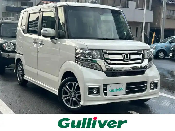 新着情報“Ｎ－ＢＯＸカスタムG・ターボLパッケージ”2016年式プレミアムホワイトパールⅡ入荷しました！