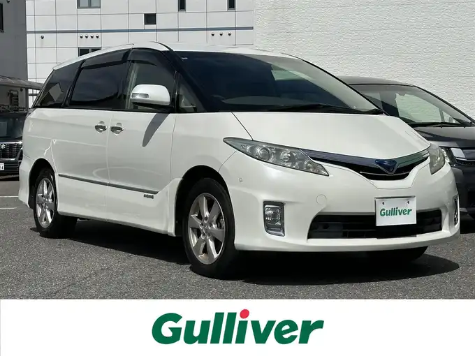 新着情報“エスティマハイブリッドG”2012年式ホワイトパールクリスタルシャイン入荷しました！