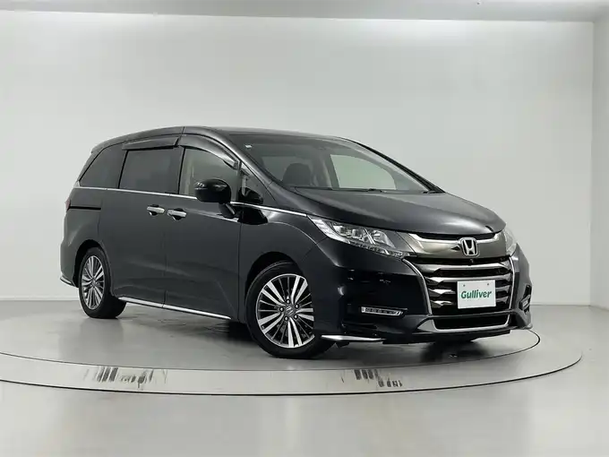 新着情報“オデッセイアブソルート・ホンダセンシング”2018年式クリスタルブラックパール入荷しました！