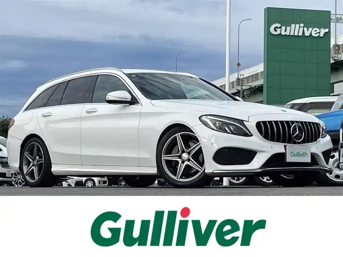 新着情報“ＣクラスステーションワゴンC200 ステーションワゴン スポーツ本革仕様”2014年式白入荷しました！