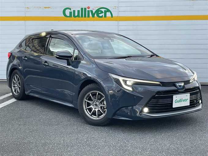 新着情報“カローラツーリングハイブリッド ダブルバイビー”2023年式マッシブグレー入荷しました！