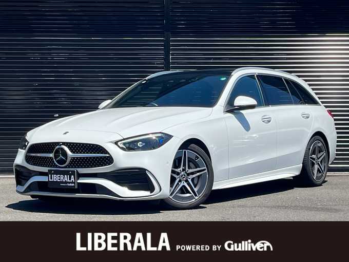 新着情報“ＣクラスステーションワゴンC220d ステーションワゴン アバンギャルドAMGライン”2022年式白入荷しました！