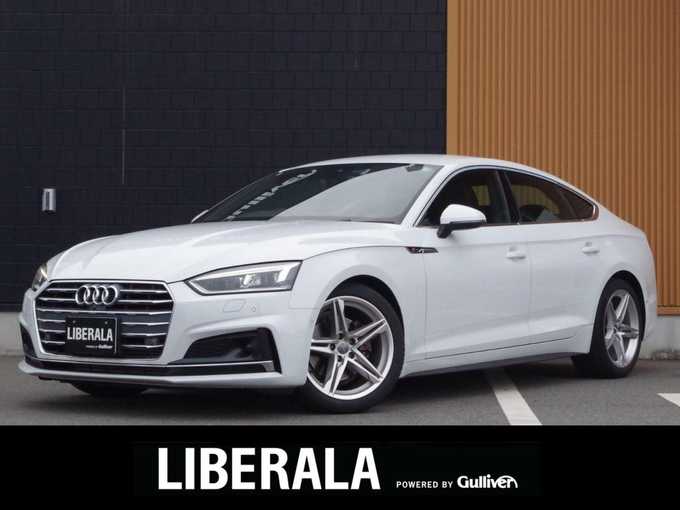 新着情報“Ａ５スポーツバック40TFSIスポーツ”2019年式グレイシアホワイトメタリック入荷しました！