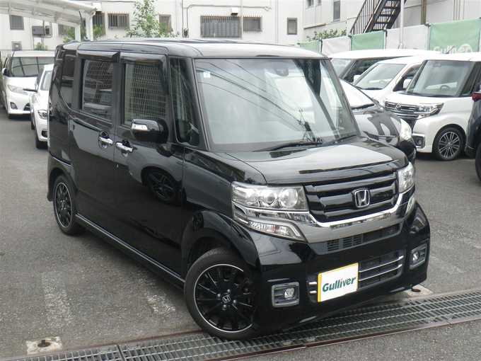 新着情報“Ｎ－ＢＯＸカスタムG特別仕様車ターボSSブラックスタイルパッケージ”2017年式クリスタルブラックパール入荷しました！