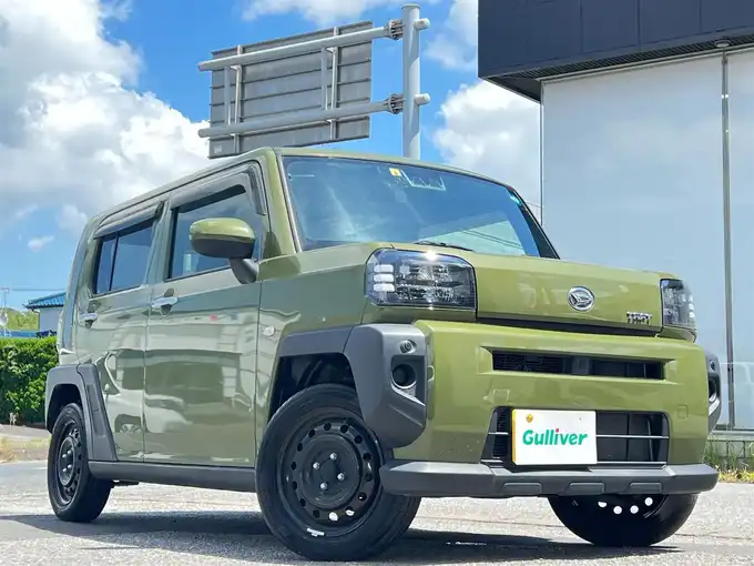 新着情報“タフトX”2022年式フォレストカーキメタリック入荷しました！