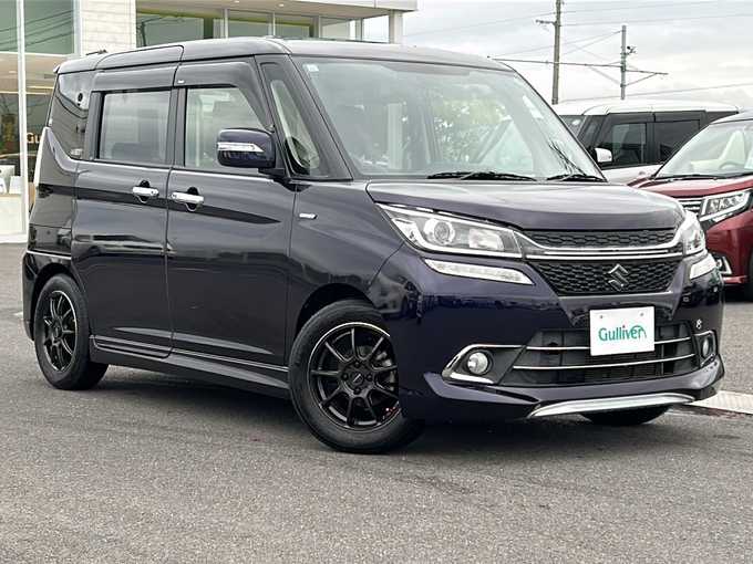 新着情報“ソリオバンディットハイブリッドMV デュアルカメラブレーキサポート装着車”2015年式ミッドナイトバイオレットメタリック入荷しました！