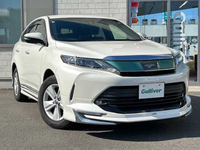 新着情報“ハリアーエレガンス”2018年式ホワイトパールクリスタルシャイン入荷しました！