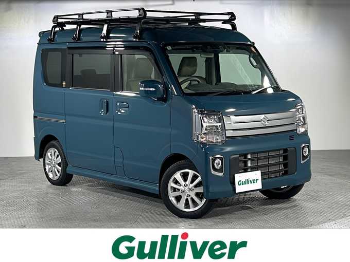 新着情報“エブリイワゴンPZターボスペシャル ハイルーフ”2024年式デニムブルーメタリック入荷しました！