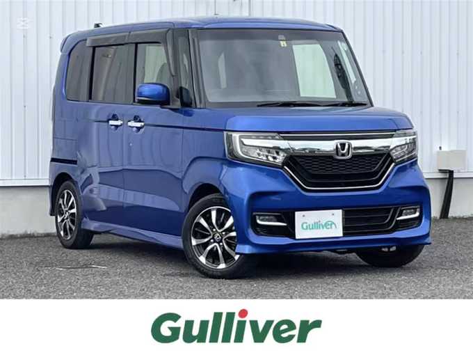 新着情報“Ｎ－ＢＯＸカスタムG・Lホンダセンシング”2018年式ブリリアントスポーティブルーメタリック2トーン入荷しました！