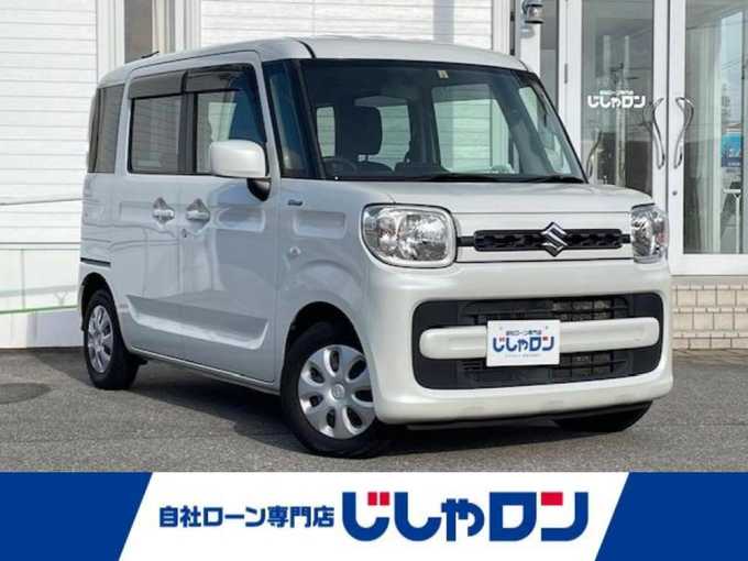 新着情報“スペーシアハイブリッドG”2018年式ピュアホワイトP入荷しました！