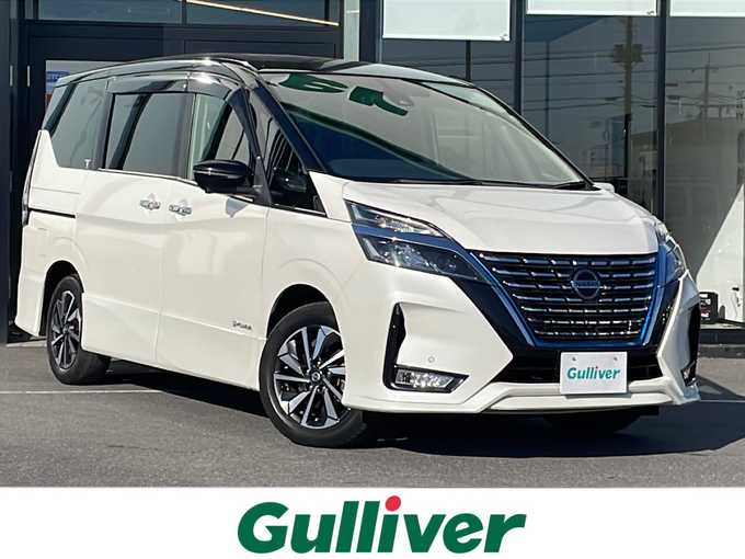 新着情報“セレナe－パワー ハイウェイスターV”2021年式ブリリアントホワイトパール 2トーン入荷しました！