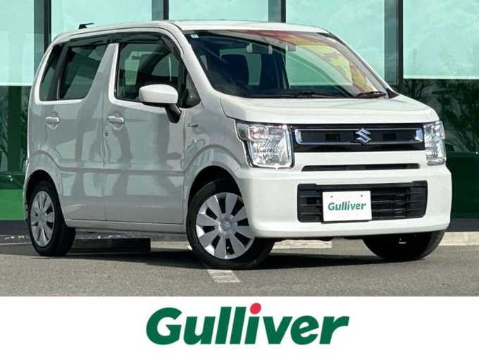 新着情報“ワゴンＲハイブリッドFX”2022年式ピュアホワイトP入荷しました！