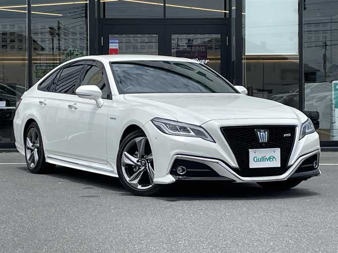 新着情報“クラウンハイブリッドRSアドバンス”2018年式ホワイトパールクリスタルシャイン入荷しました！
