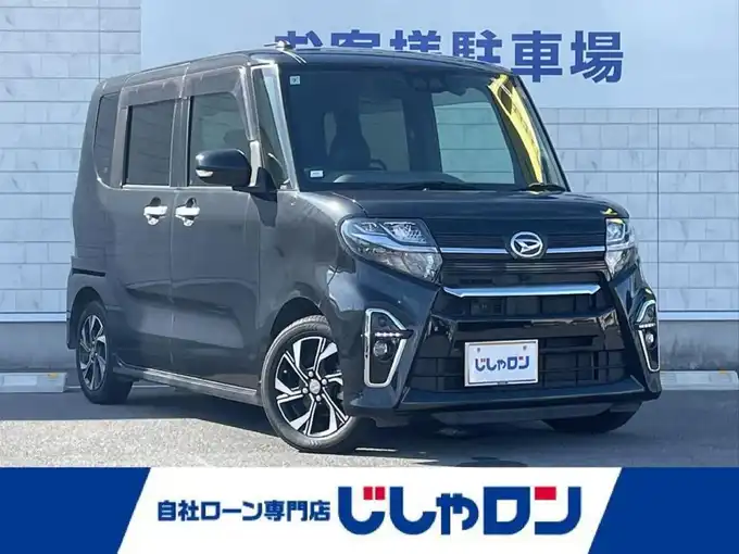 新着情報“タントカスタムX”2019年式ブラックマイカメタリック入荷しました！