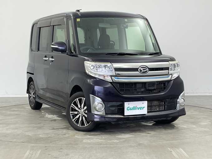 新着情報“タントカスタムX SA”2014年式ナイトシャドーパープルクリスタルM入荷しました！